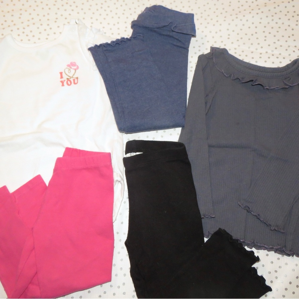 Girls' Clothing Set with Ruffle Details